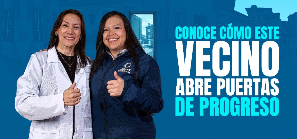 Conoce cómo este vecino abre puertas de progreso